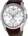 Tissot Couturier Silver Chronograph Mens Watch