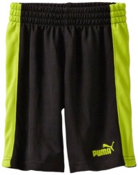 Puma - Kids Boys 2-7 Little Mesh 7 Cm Short, Black, 7