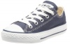 Converse Kids's CONVERSE CHUCK TAYLOR ALL STAR YTHS OXFORD BASKETBALL SHOES 2.5 (NAVY)