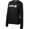 Hurley One And Only T-Shirt - Long-Sleeve - Boys' Black/White, XL