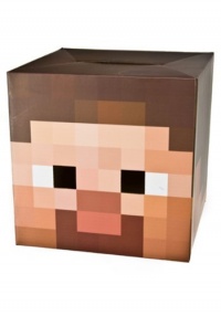 Minecraft 12 Steve Head Costume Mask