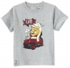 LRG - Kids Boys 2-7 Lion Vehicle Tee, Ash Heather, 6