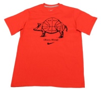 Nike Boys Ball Hog Shirt Red-Large