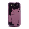 Androidified A2 CruzerLite TPU Case for AT&T, International models, Sprint, T-Mobile, US Cellular, Verizon Wireless Samsung Galaxy S III - Translucent Pink