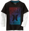 Hurley Boys 2-7 Ace Of Base Slider, Black, 6