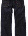 Levi's Boys 8-20 505 straight Regular Pant, Midnight, 14 R W27xL27