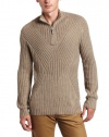 Calvin Klein Sportswear Men's Long Sleeve 1/4 Zip Mock Neck Sweater