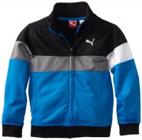 Puma - Kids Boys 2-7 Blocked Jacket, Imperial Blue, 6