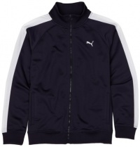 Puma Boys 8-20 7cm Track Jacket, Navy, Large