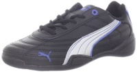 Puma Tune Cat B JR Sneaker (Infant/Toddler/Little Kid/Big Kid),Black/Silver/Puma Royal,3.5 M US Big Kid