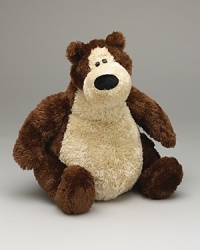 Gund Goober bear. Standing 11 tall, this precious bear is very soft with big, round belly. Stuffed with beans at bottom to create weight to stand up, Goober is perfect for cheering anyone up.