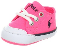 Ralph Lauren Layette Chandler Lace Shoe (Infant/Toddler),Neon Pink,4 M US Toddler