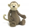 Jellycat Bashful Huge Bashful Monkey Plush 24 Inch