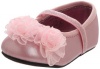 Stuart Weitzman Layette Bella Ballet Flat (Infant/Toddler),Pink,2 M US Infant