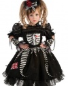 Rubies Toddler Girls Day of the Dead Skeleton Halloween Costume Dress