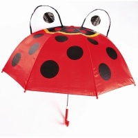 Ladybug Umbrella Red/Black