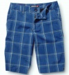 Quiksilver Boys 8-16 Capital Plaid Walking Shorts (29)