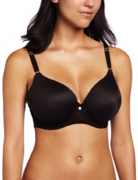 Le Mystere Women's Smooth Operator Underwire T-Shirt Bra, Black, 34F