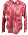 Tommy Hilfiger Toddler Boys/Boys Red Striped Long Sleeved Oxford Shirt-4