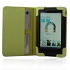 iPearl mCover Leather Cover Case for Barnes & Noble 7-inch Color Touchscreen Nook Color / Nook Tablet - GREEN