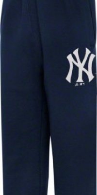 New York Yankees Kids 4-7 adidas Navy Fleece Pants