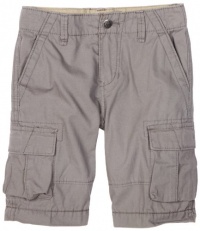 Levi's Boys 2-7 Toddler Cargo Short, Steel Grey, 3T