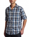 Canterbury Of New Zealand Men's Tito Woven Long Sleeve Button Up Shirt