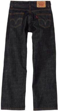 Levi's Boys 8-20 505 Straight Regular Jean, Armor, 16 R W28xL28