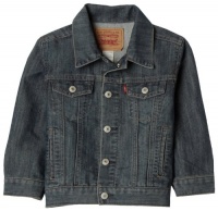 Levi's Boys 2-7 Trucker Jacket, CAPTAIN, 4