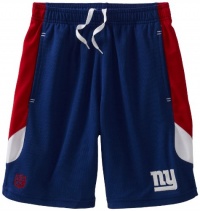 NFL New York Giants 8-20 Boys Kick Off Mesh Short (Dark Royal, Large)