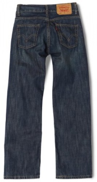 Levi's Boys 8-20 505 Straight Slim Jean, Yardline, 14