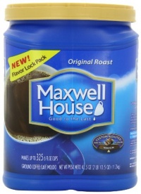 Maxwell House Original Roast Ground Coffee 42.5 Ounce Value Container