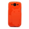 Androidified A2 CruzerLite TPU Case for AT&T,International models, Sprint, T-Mobile, US Cellular, Verizon Wireless Samsung Galaxy S III - Solid Orange