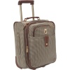 London Fog Chelsea Collection Olive Plaid 17 International Carry-on (Olive