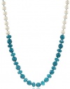 Kate Spade New York GIVE IT A SWIRL Turquoise Long Necklace