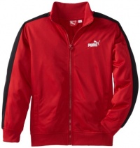 Puma - Kids Boys 8-20 Colorblock Jacket, Fierce Red, Large