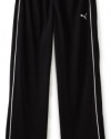 Puma Boys 8-20 Mesh Pant, Black, Small