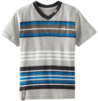 LRG - Kids Boys 2-7 Little Diplomatic State Tee, Ash Heather, 4