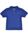 Nautica Solid Pique Polo (Sizes 4- 7X) - pilot navy, 7