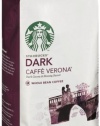 Starbucks Caffe Verona Coffee, Whole Bean,Dark Cocoa, Roasty Sweet,12-Ounce Bags (Pack of 3)