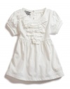 Guess Baby Girls 12-24M Ruggle Front Tee