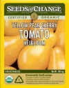 Seeds of Change S10997 Certified Organic Yellow Pear Cherry Tomato