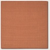 Couristan 1001/4000 Recife Saddle Stitch Terra Cotta/Natural Rug, 8-Feet 6-Inch Square