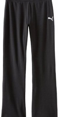 Puma-Kids Girls 7-16 Core Yoga Pant, Black, Medium