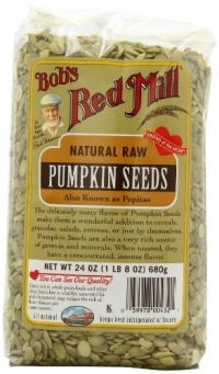 Bob's Red Mill Pumpkin Seeds, Raw, 24-Ounce Packages (Pack of 4)