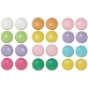 5/8 12 Pair Round Stud Button Earrings, in Assorted