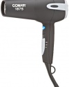 Conair 225NP Comfort Touch Tourmaline Ceramic  1875-Watt Hair Dryer, Black