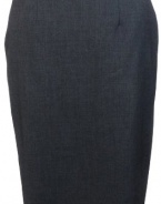 Calvin Klein Women's Stretch Penicl Suit Skirt Charcoal (16) [Apparel]