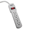 Tripp Lite TLP404 Surge Protector Strip 120V 4 Outlet 4ft Cord 450 Joule