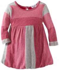 Splendid Littles Baby-Girls Newborn Shimmer Stripe Dress, Frosty Pink, 6-12